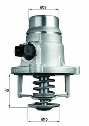mahle-105c-thermostat-product-image MAHLE 105°C Thermostat for BMW F30-F80, F07-F10, F01-F04, X5, X6 | TM27101 MAHLE 105°C Thermostat for BMW Series mahle, thermostat, bmw-parts, car-maintenance, 105c-thermostat, auto-parts, mechanics, car-owners, vehicle-cooling, ai-generated