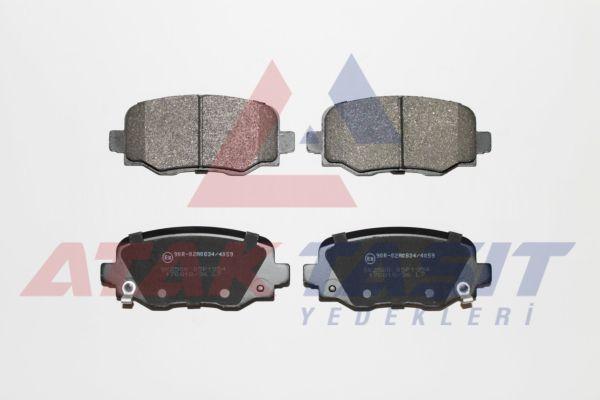 AP 05P1954 Brake Pad Rear with Wear Indicator Fiat 500X 2014-/ Jeep Renegade 2014-/ Cherokee (Kl) 2014-/ Alfa Ro — Brake Pads