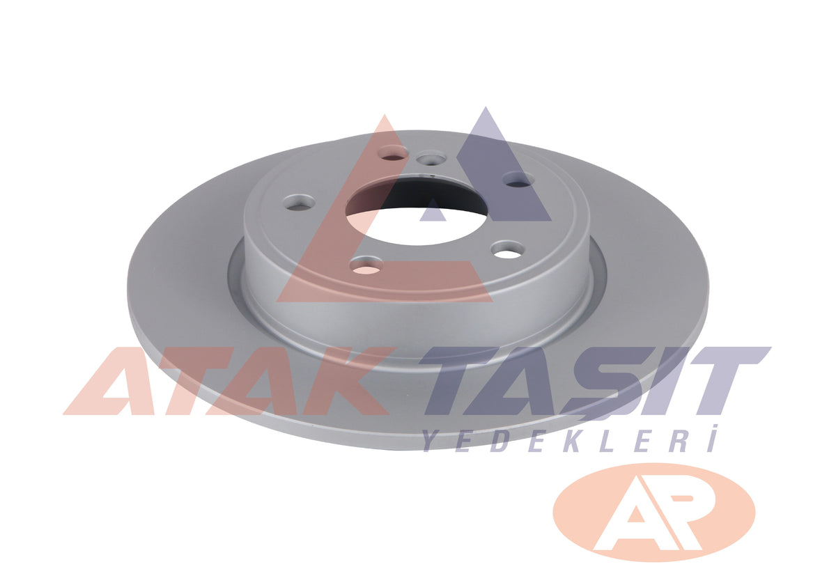 AP M2081PR Brake Disc Rear Straight Klamalı Mercedes B Series (W246) B 180 5 Lug 276X9x67x43 — Brake Rotors & Drums