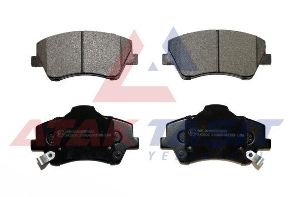 AP 05P2195 Brake Pad Front with Wear Indicator Cable Drilled Thin with Bracket Hyundai Elantra 1.6 CRDi-1.6 D-Cvvt 2015