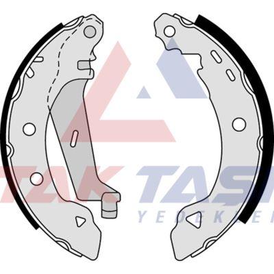 AP AP07530 Brake Shoe Rear Renault R19 1.4 with Lever 203X39 mm 1988-2001 / R19 1.6 1988-2001 / R19 — Brake Cables & Hardware