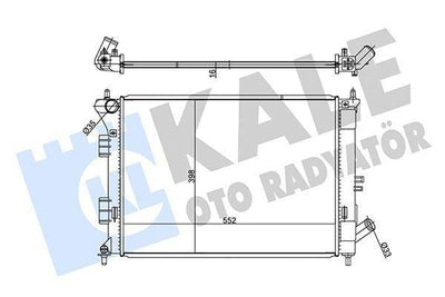 KALE Radiator 12- i30-Elantra-Ceed-Cerato — Radiators & Fans