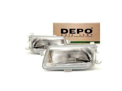 DEPO Opel Astra F Left Manual Headlight - Compatible 1995-1998 Models — Headlights