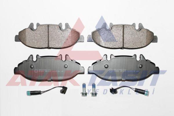 AP 05P1228 Brake Pad Front with Connector Mercedes Vito (W639) 115 CDI 2003-2014 / Vito (W639) 110 CDI 2003-2014 — Brake Pads