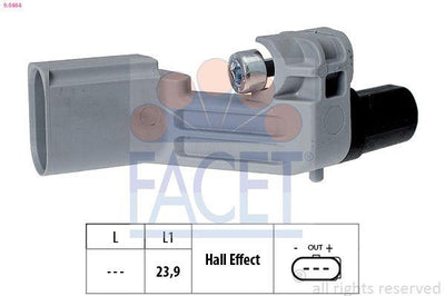 Facet 9.0464 Sensor Crankshaft Devir VW Caddyııı,Crf,Golf V 03- — Pistons & Rotating
