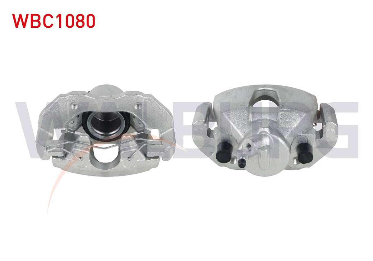 WALBURG WBC1080 Brake Caliper Left Front with Bracket Piston 57mm Disc 278-300mm Ford C-Max I-II 1.5 TDCi-1.6 TDCi 2007-/ Focus II-III 5 TDCi-1.6 TDCi 2004-2015 / Kuga I-II 2.0 TDCi 2008 - 1 Piece