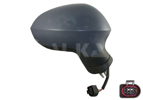 Alkar 6130096 Outer Rear View Mirror Right Electric Automatic Folding 5 Pin Seat Leon (1P1) 2009