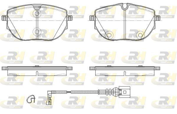 ROADHOUSE 21920.01 Brake Pad Front Vag Transporter T7 2019 >