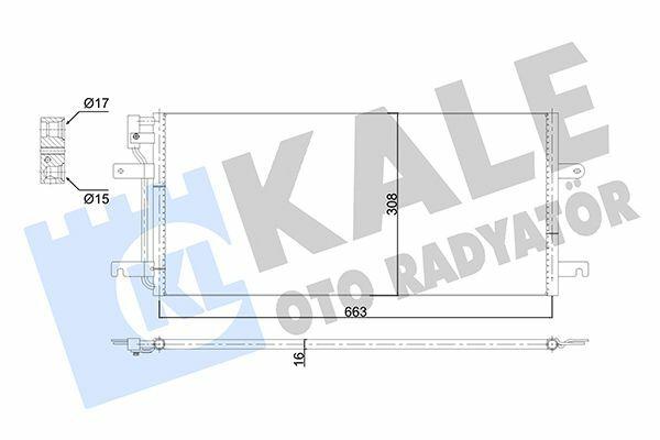 Kale Climate Radiator 353140 - Fits T4 (1990-2003) 1.9, 2.0, 2.5 TDI — Radiators & Fans