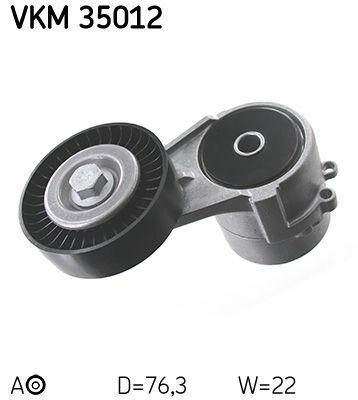 SKF VKM35012 V Belt Tensioner - Automatic Use for Corsa 1.6-1.8 16V — Pulleys & Tensioners