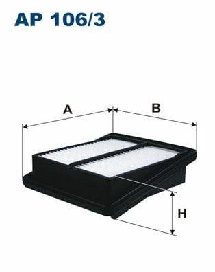 FILTRON AP106-3 Air Filter - High Performance for Honda Jazz Owners — Air & Cabin Filters