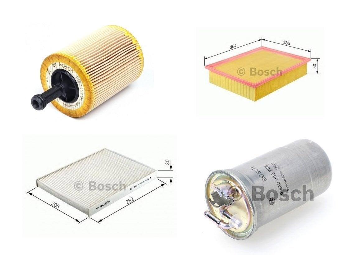 Bosch Volkswagen Golf 4 1.9TDI AGR Maintenance Kit - Filters — Maintenance & Service Kits