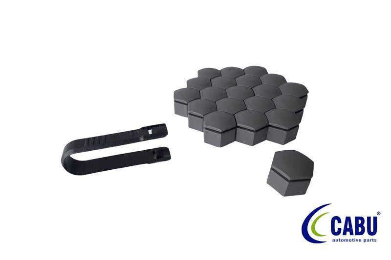 Cabu 220652 Lug Cover (Komur Metalık 22×21) Insignia A (20 Pieces + 220644)