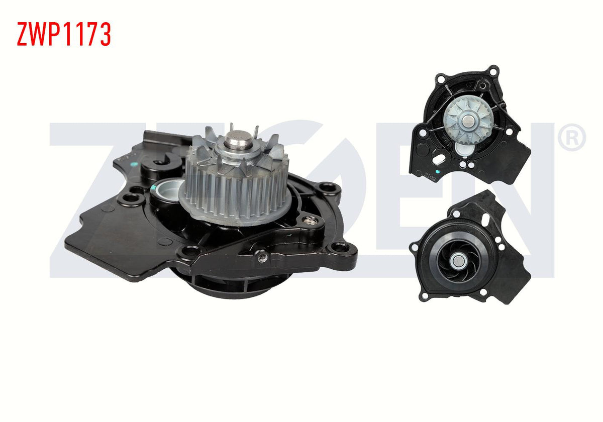 Zegen ZWP1173 Water Pump Volkswagen Golf VI (5K1) 2.0 TSI 2008-2013 / Passat (3C2) 1.8 TSI 2005-200 — Water Pump & Thermostat