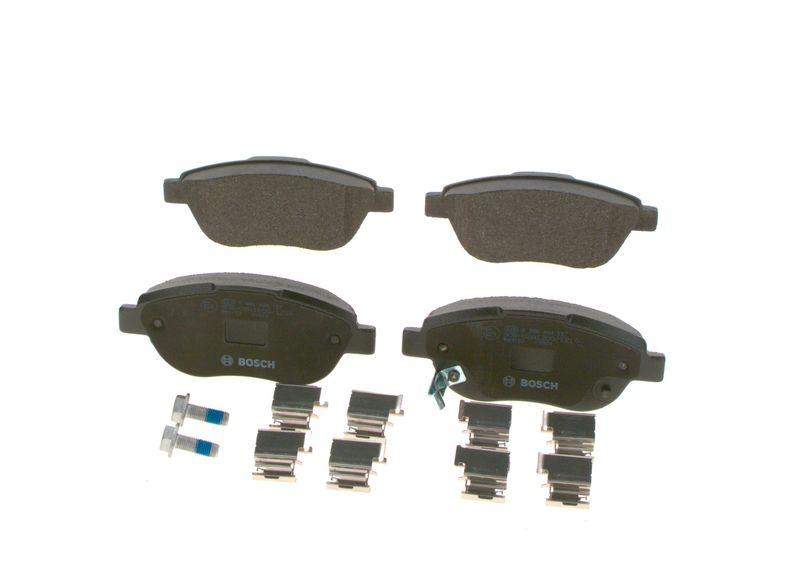 Bosch 0986494157 Brake Pad Front Opel Corsa D 1.3 CDTi 06- Fiat Bravo II/Doblo/Fiorino/Bipper/Nemo — Brake Pads