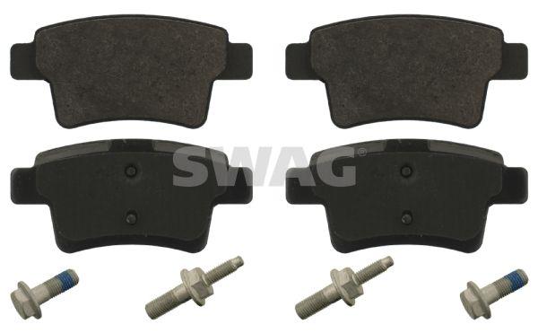 SWAG 64916793 Rear Brake Pad C4 Picasso C4 Grand Picasso 1.6 HDi 110Fap 1.8 16V 2.0 16V 2.0 HDi 138 Fap 06 — Brake Pads