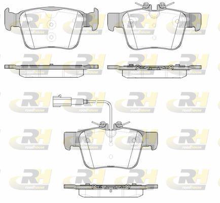 ROADHOUSE 21722.01 Brake Pad Rear Maserati Levante 2016 > — Brake Pads