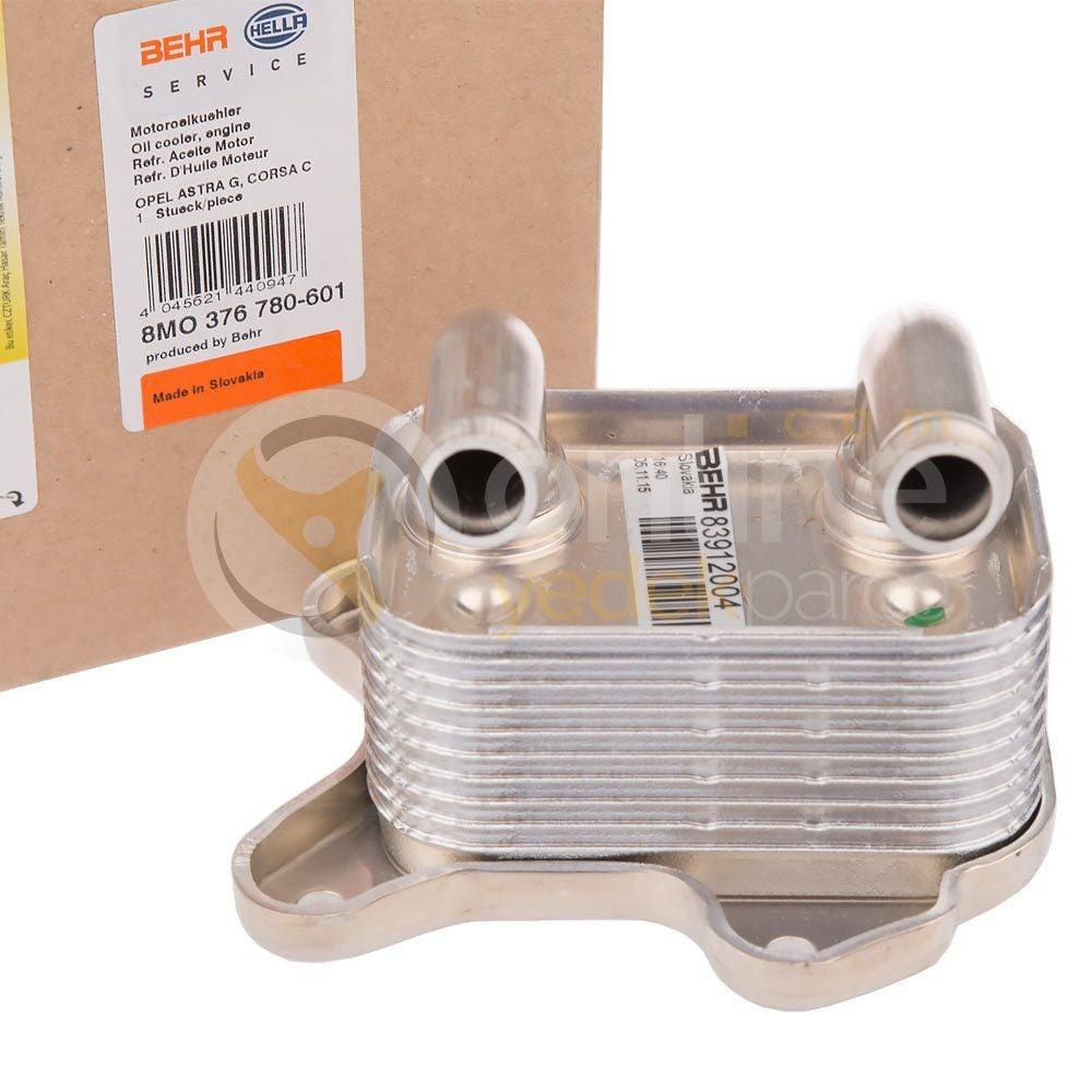 Behr Oil Cooler for Opel Corsa C 1.7 Diesel (Y17DT) — Oil System