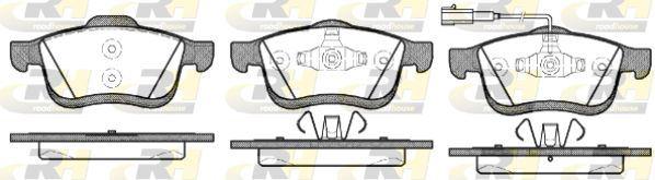 ROADHOUSE 21183.01 Brake Pad Doblo 152 263 02 10 — Brake Pads