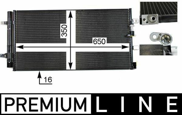 MAHLE AC738000P Klima Radiator - Condenser for Audi A4 A5 A6 A7 Q5 — Radiators & Fans