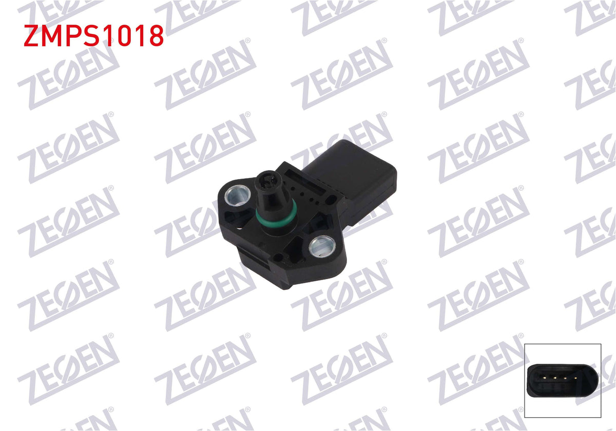 Zegen ZMPS1018 Map Sensor Audi A3 (8P1) 1.8 TFSI-2.0 TFSI 03-12 / A4 (8E2) 1.8 T-2.0 TFSI 00-08 / — Engine Management Sensors