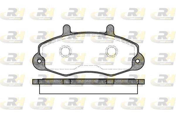 ROADHOUSE 2391.00 Brake Pad Transit T_ _ 11 85-09 92 — Brake Pads