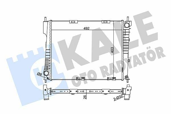 Kale Radiator 350990 — Radiators & Fans