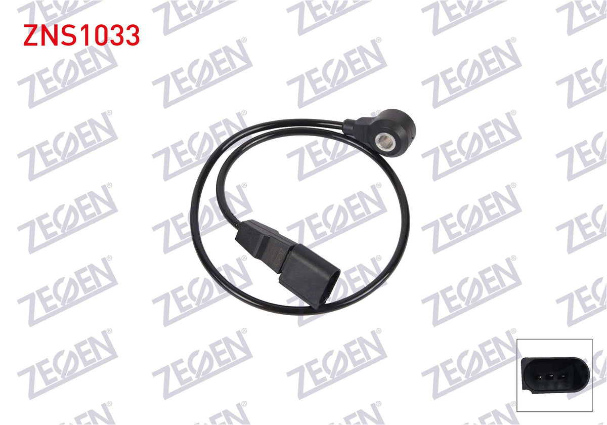 Zegen ZNS1033 Knock Sensor Audi A4 (8D2) 1.8 T 1995-2000 / A4 (8D2) 2.0 2001-2004 — Engine Management Sensors