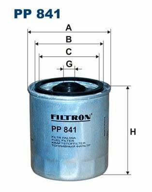 FILTRON PP841 Fuel Filter - Compatible with Mercedes 190, W124 and 2 more models — Fuel Delivery