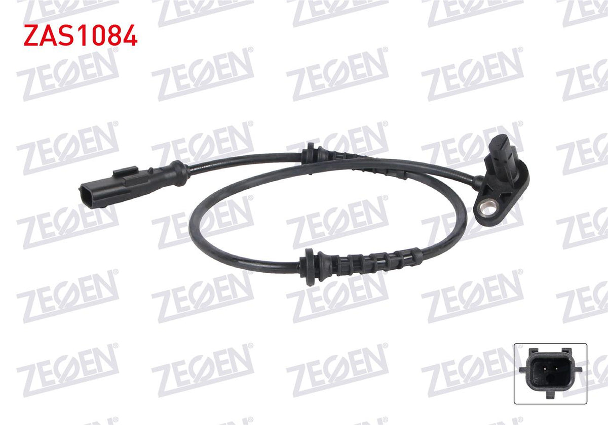 Zegen ZAS1084 ABS Sensor Rear Left Dacia Duster 2010-(4X2 Vehicles for) — Brake Sensors & ABS