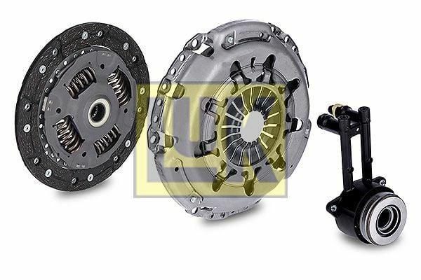LUK Clutch Kit 621304133 - Fits Fiesta 2008-2012, Fusion 2002-2012, Mazda 2003-2008 — Clutch & Flywheel