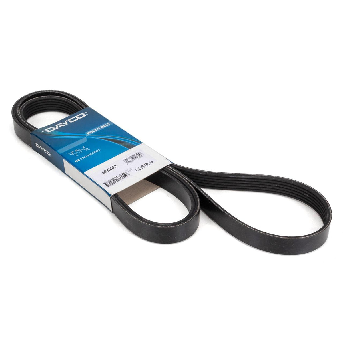 Dayco 6PK2263 V-Ribbed Belt Mercedes W203 W204 Vito W639 03> Sprinter CDI 00-