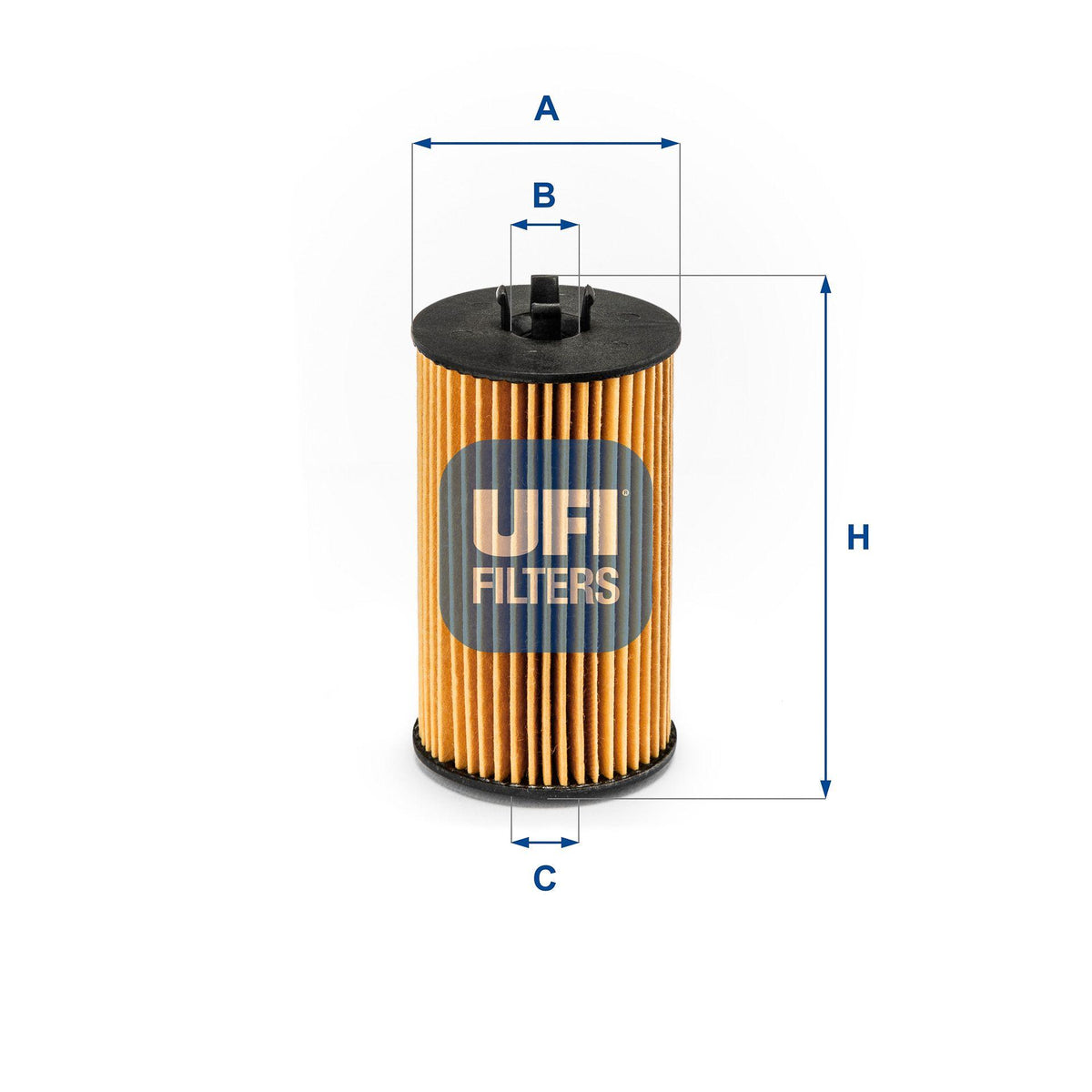 Ufi 25.225.00 Oil Filter Astra J/Astra K/Insignia A/Zafira C A16XHT 13- — Oil Filters