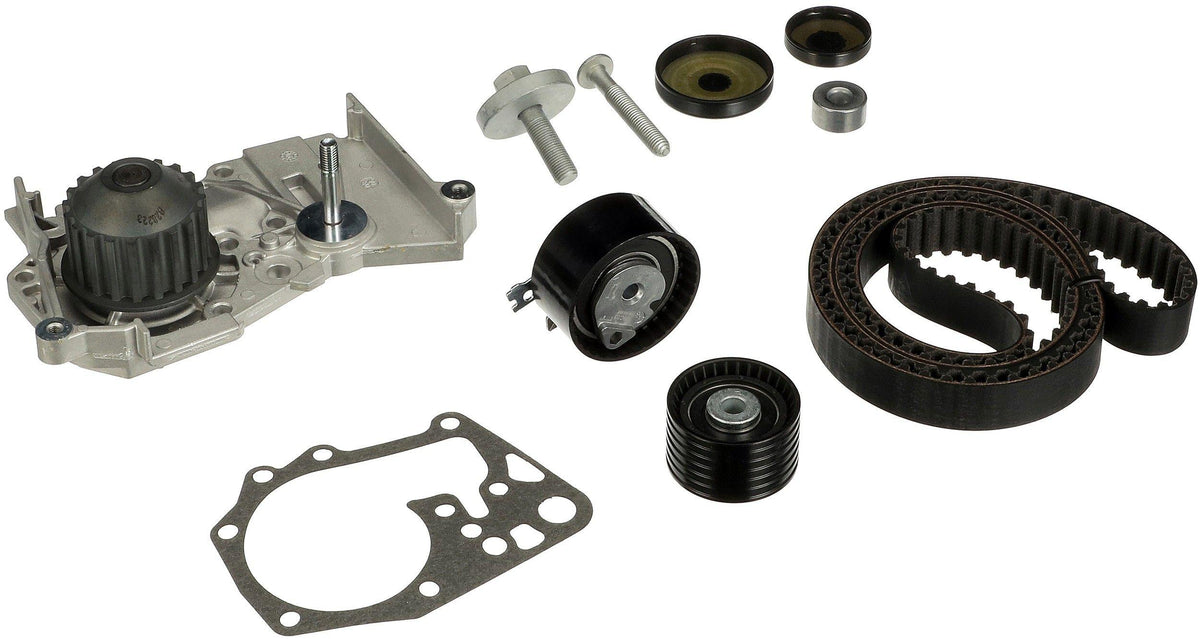 Gates KP35501XS Timing Set + Water Pump Mgn.I.II.III-Clo.II.III-Lgn.I.II-Log-Dst 1.4i-1.6i 16V *132 — Water Pump & Thermostat