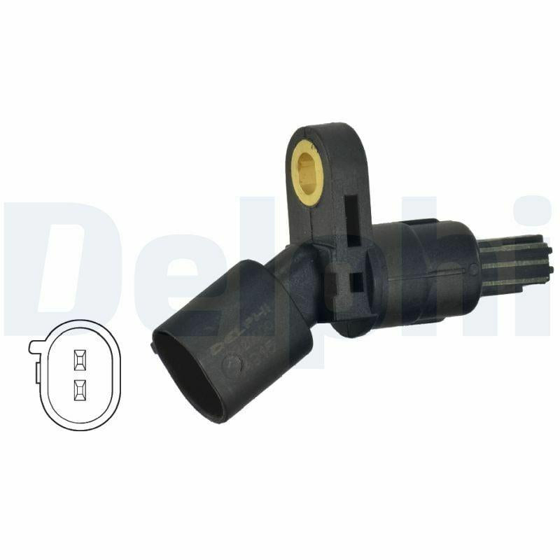Delphi ABS Sensor Rear - Compatible with Golf IV, Bora and 4 more models — Brake Sensors & ABS