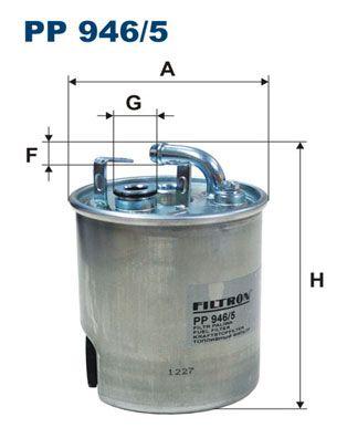 Filtron PP946-5 Diesel Filter Jeep Grand Cherokee II WJ WG 2.7 Crd 4X4 — Fuel Delivery