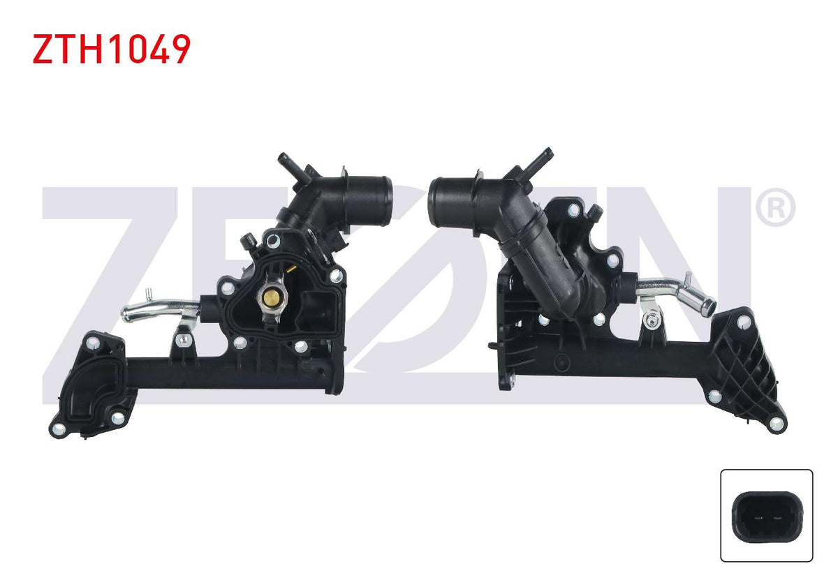 Zegen ZTH1049 Thermostat Complete 88 C Fiat Egea 1.6 Mjt Euro 5-6 2015-/ 500X 1.6 Mjt 2014-/ Jeep C — Water Pump & Thermostat