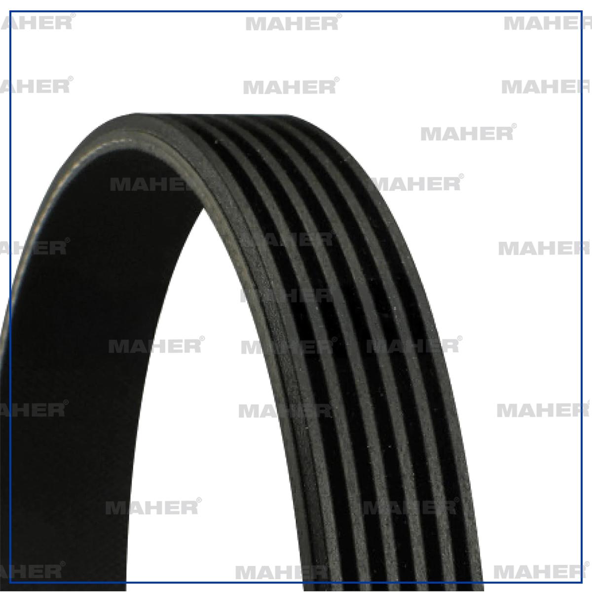 MAHER 6PK1180 V-Ribbed Belt Fiat / Albea Doblo Grande Punto 1.3 JTD Ducato 2.0Jtd / Daihatsu / Sirion 05-11 1.0 — Belts