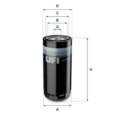 Ufi 23.106.01 Oil Filter Man Neoplan Cıtylıner N116 Jetlıher N213 — Oil Filters