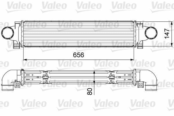 VALEO Turbo Radiator - Compatible with Volvo XC60, S60, S80 — Radiators & Fans