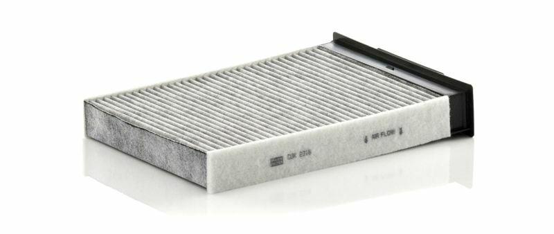 MANN CUK2316 Cabin Air Filter - Active Carbon Filter for Megane II 1.6 16V — Air & Cabin Filters