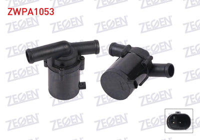 Zegen ZWPA1053 Auxiliary Water Pump BMW 5 (E60) 03-10 / Citroen C5 III 09-/ C-Elysee 12-/ C3 II 09 — Water Pump & Thermostat