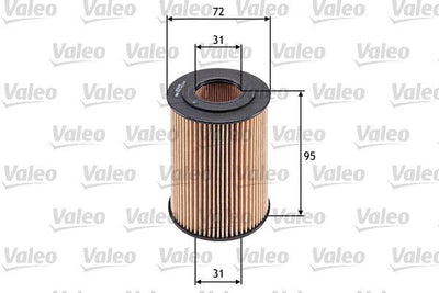 Valeo 586548 Oil Filter W203 W204 C219 C218 W211 W212 M642 — Oil Filters