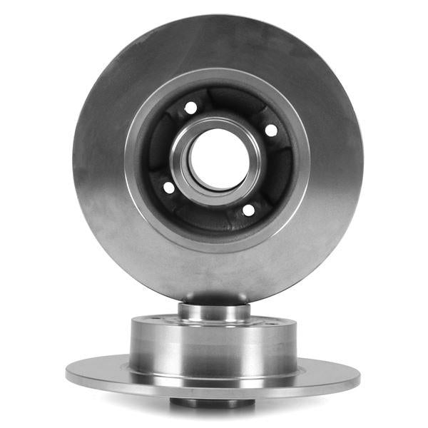 FROW FREN 2211102001 Brake Disc Rear (4D 240 mm) (without Bearing) Renault Clio III Megane II 04-| Set — Brake Rotors & Drums