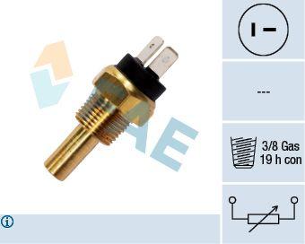 FAE 33800 Temperature Sensor H100/Starex 2.5 CRDi Accent/Excel 90-00 — Temperature Sensors & Switches