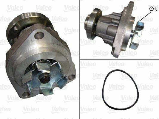 VALEO Water Pump 506527 - Opel Vectra B and Omega B X25xe/X30xe V6 — Water Pump & Thermostat