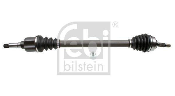 FEBI Complete Right Axle for Peugeot 207 — Axles, CV Joints & Boots