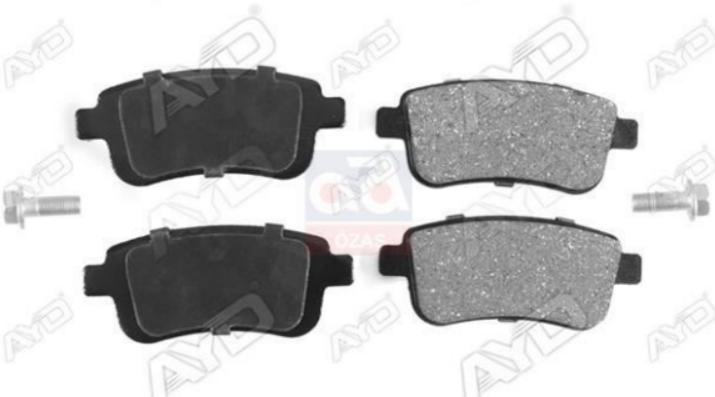 AYD 11-60148A Renault Fluence/Megane III-IV/Scenic III/Clio V/Captur Rear Brake Pad — Brake Pads