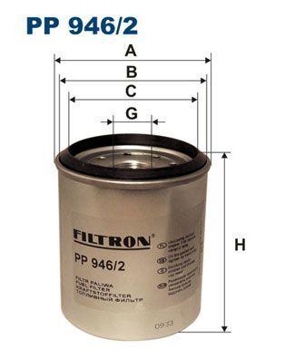 FILTRON PP946-2 Fuel Filter - High Efficiency for Chrysler Owners — Fuel Delivery