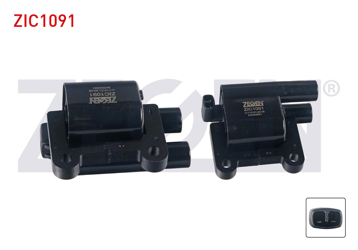Zegen ZIC1091 Ignition Coil Kia Picanto (Sa) 1.1i (G4he-G4hg) 2004-2011 / Hyundai i10 (Pa) 1.1i 12V (G4hg) 20 — Coils & Plugs